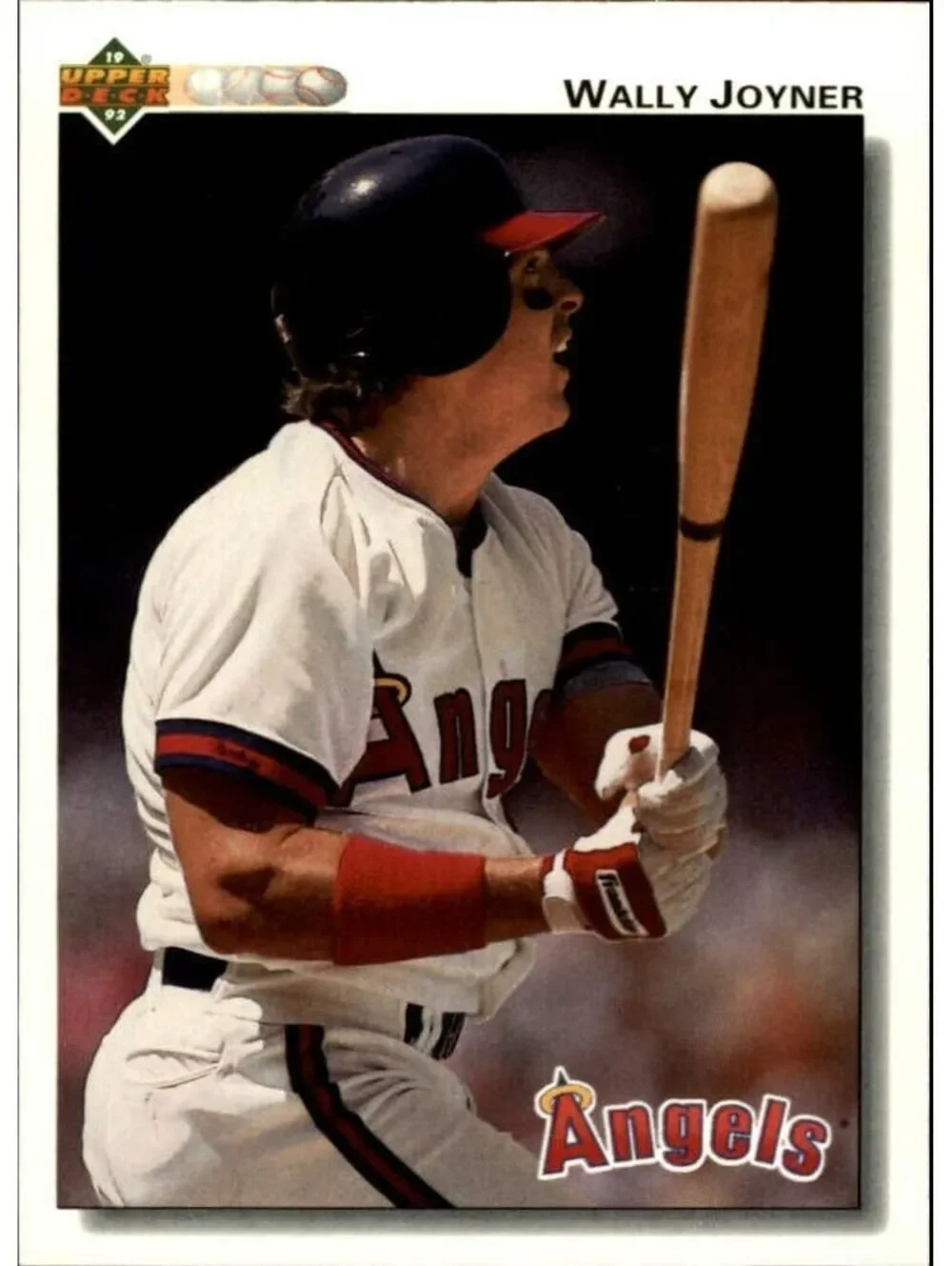 Wally Joyner 1992 Upper Deck MLB #343 Baseball Card California Angels